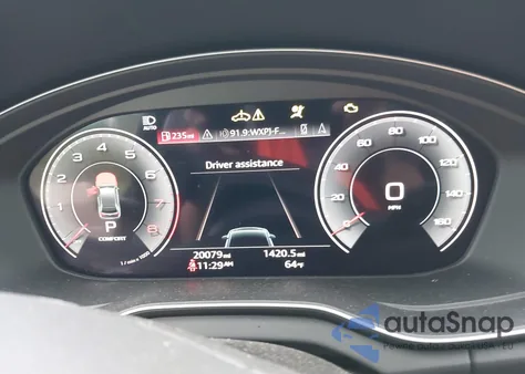 2022 Audi Q5 Premium Plus 45 Tfsi S Line Quattro S Tronic из США, поврежденный, VIN WA1EAAFY2N2104498